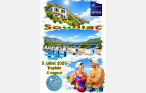 Trophée 4 nageur été - SOUILLAC