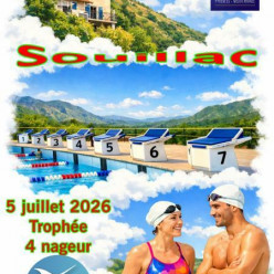 Trophée 4 nageur été - SOUILLAC