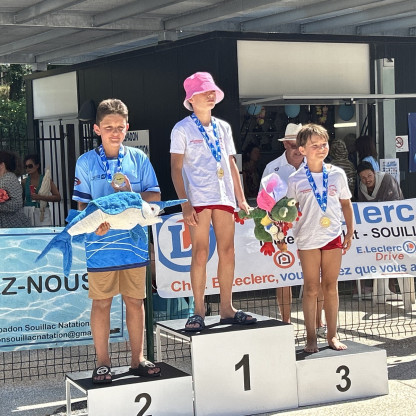 trophée 4 nages Souillac
