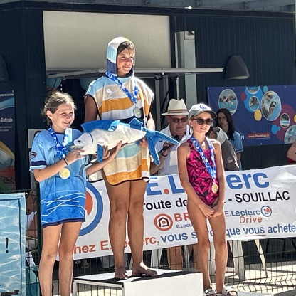 trophée 4 nages Souillac